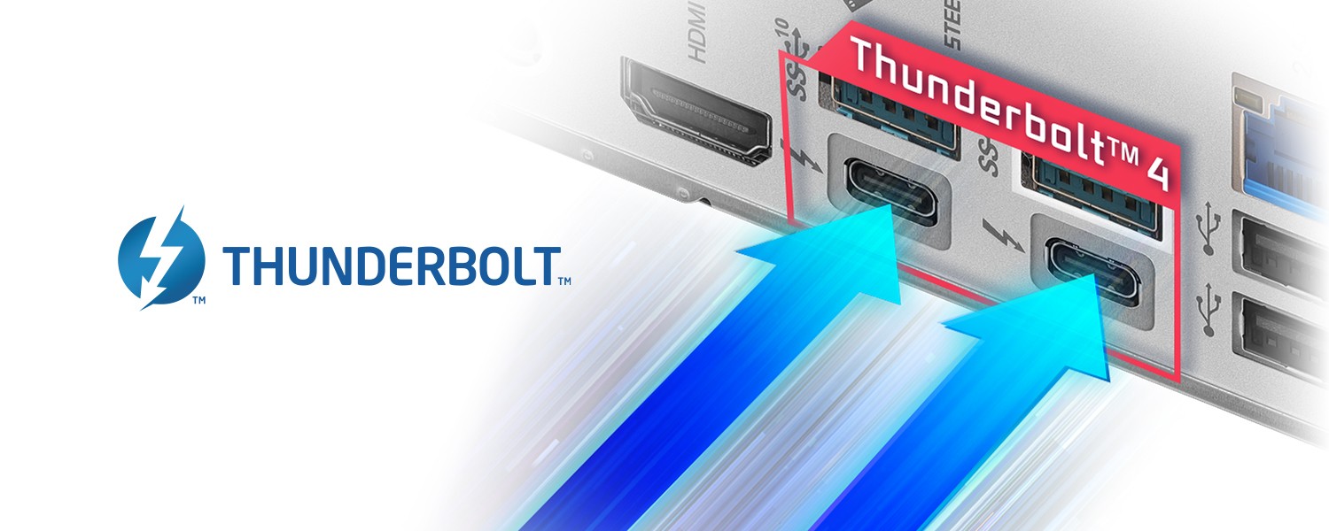 Thunderbolt™ 4/USB4 